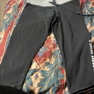 PINK Victoria's Secret Black and Gray Leggings